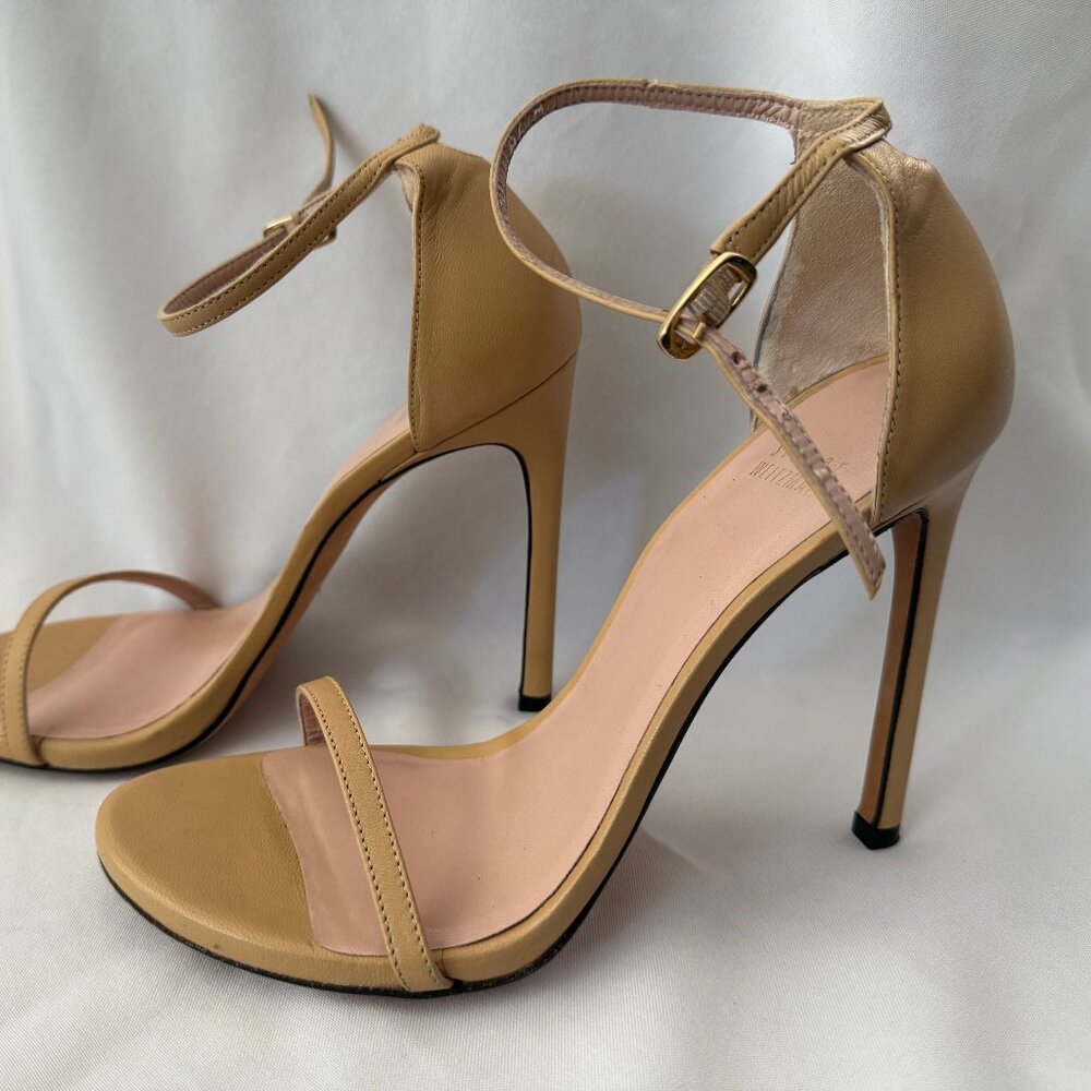 Stuart Weitzman Nudist Tan Kid Size 8.5